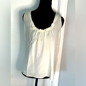White Tank Top Blouse